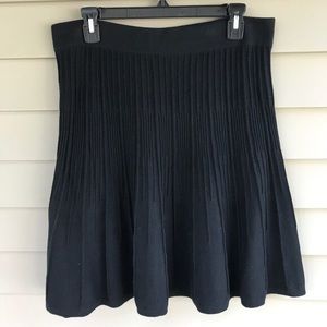 Black Knit Cabi Skirt